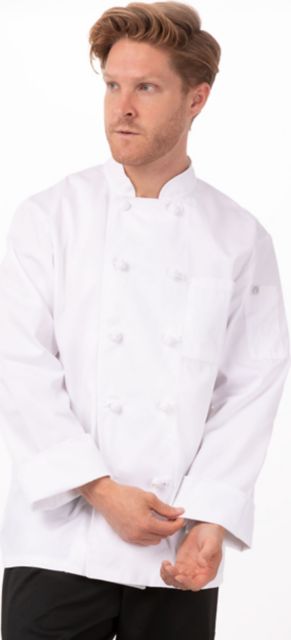 COAT BORDEAUX WHITE M