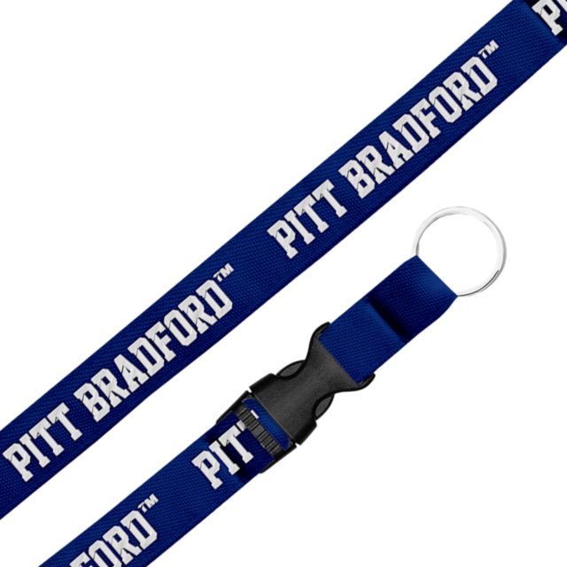 University of Pittsburgh at Bradford 3-4'' Woven Lanyard