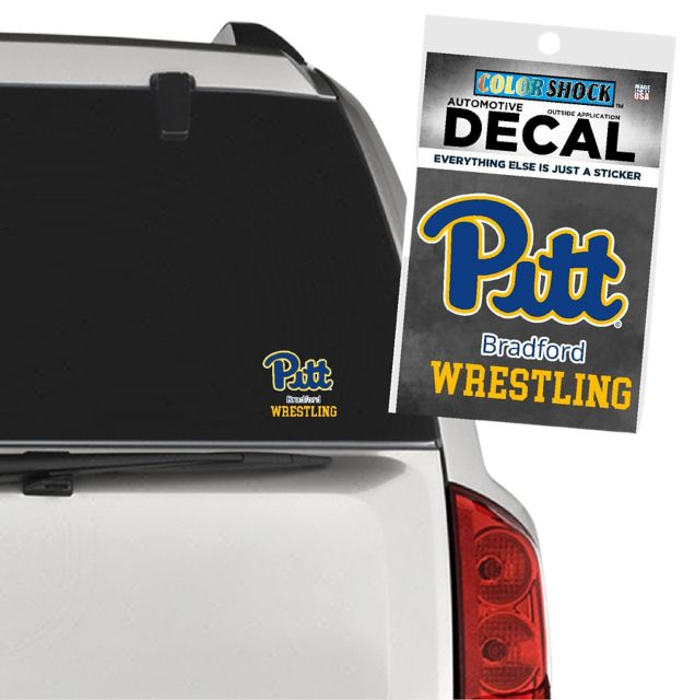 University of Pittsburgh at Bradford Panthers Wrestling Decal