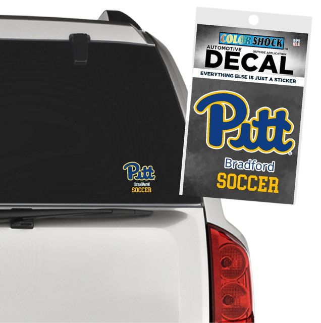 University of Pittsburgh at Bradford Panthers Soccer Decal