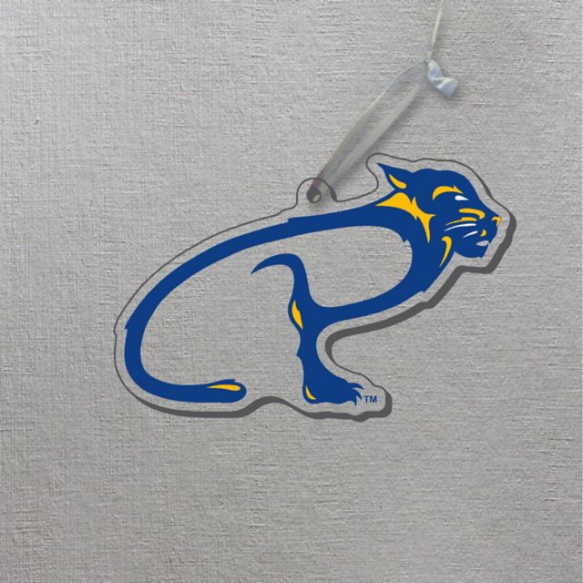 University of Pittsburgh at Bradford Panthers 3"x4" Ornament