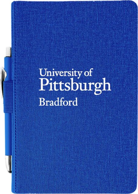 University of Pittsburgh at Bradford Journal with Pen