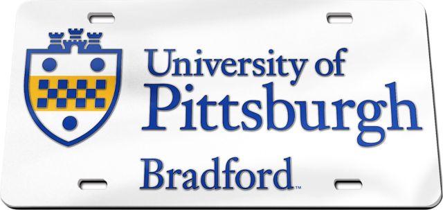 University of Pittsburgh at Bradford License Plate