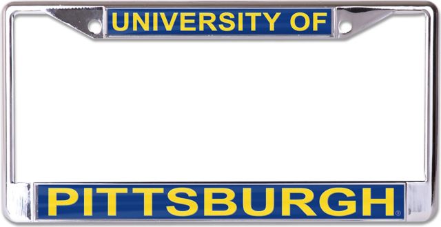 University of Pittsburgh at Bradford Panthers License Plate Frame
