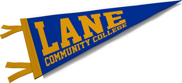 Lane Community College 9'' x 24'' Pennant