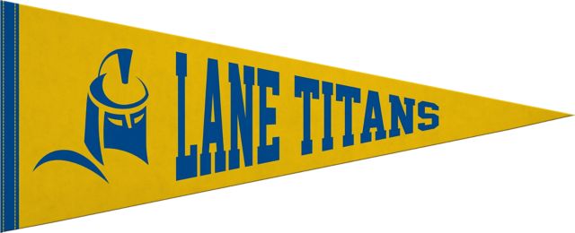 Lane Community College 12"X30" Full Color Pennant