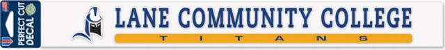 Lane Community College Titans 2x17 Decal