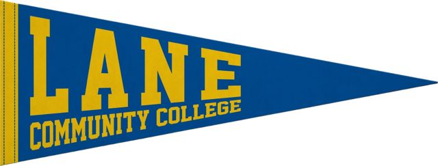 Lane Community College 9x24 Pennant