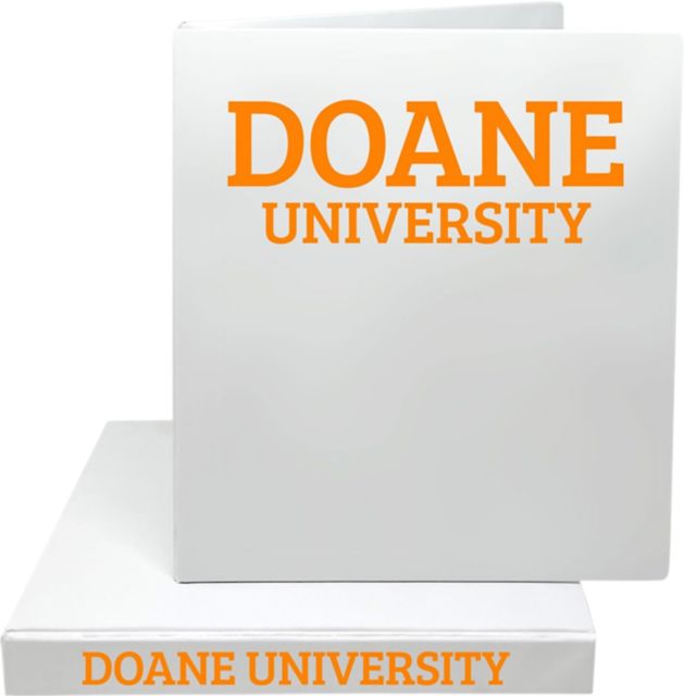 Doane University 1'' Vinyl Binder