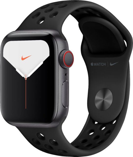 Apple Watch Nike Series 5 GPS + Cellular, 40mm Space Gray Aluminum
