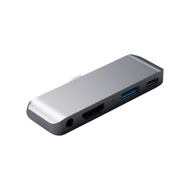Satechi Aluminum Type-C Mobile Pro Hub, Space Gray - ONLINE ONLY