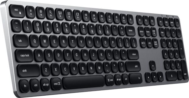 Satechi Aluminum Bluetooth Keyboard, Space Gray - ONLINE ONLY