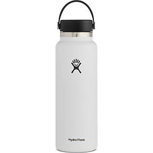 Hydro Flask 40 oz Wide Mouth Bottle - White