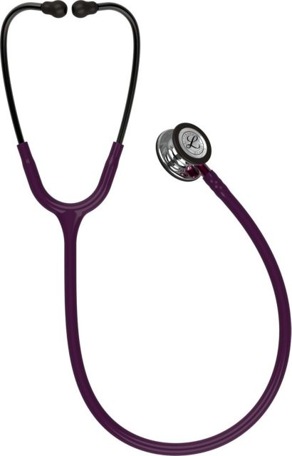 3M LITTMANN CLASSIC III STETHOSCOPE-PLUM TUBE AND MIRROR CHESTPIECE