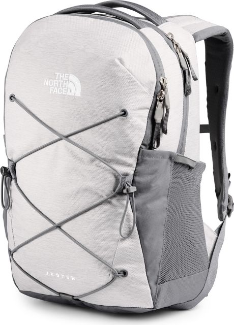 North face shop jester backpack white