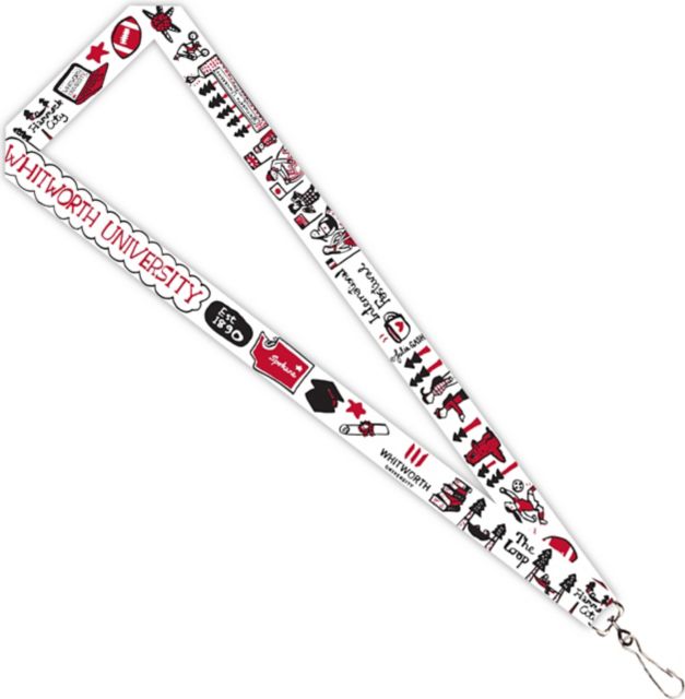 Whitworth University 3/4 Lanyard"