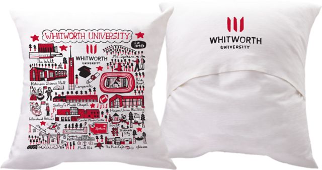 Whitworth University 18x18 Pillow