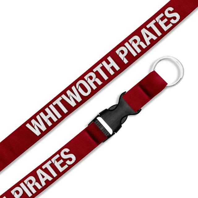 Whitworth University 3/4'' Woven Lanyard