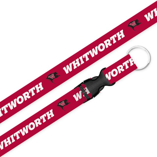 Whitworth University Pirates Lanyard with Buckle