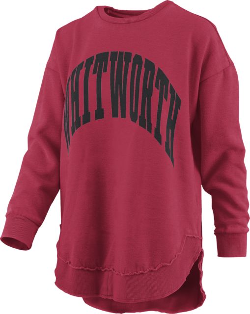 Whitworth University Women's Fleece Poncho