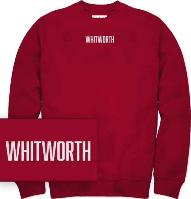 Whitworth University Whitworth Fleece Chainstitch Crewneck Sweatshirt