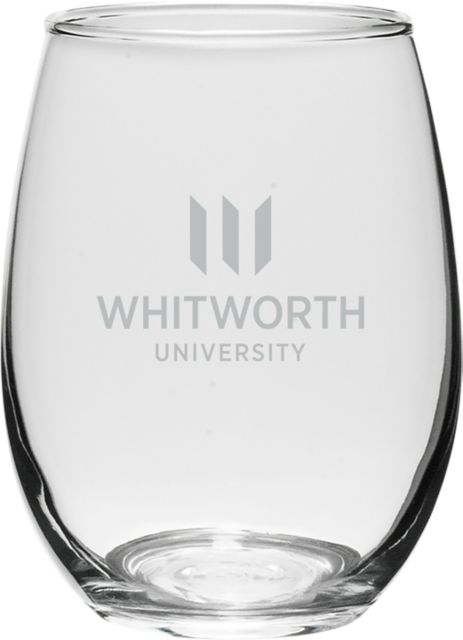 Whitworth University 21 oz. Wine Glass