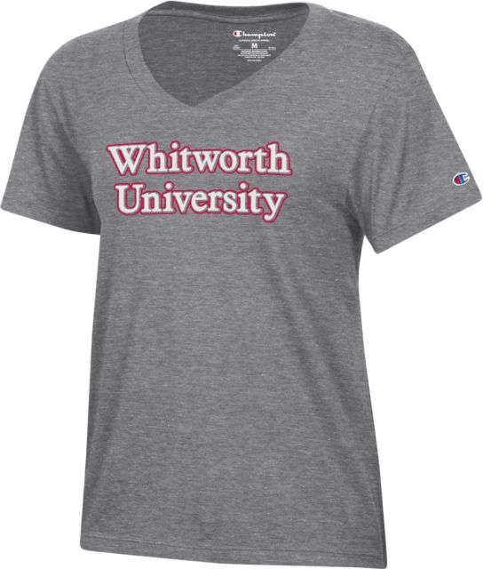 Whitworth University Women's V-Neck Short Sleeve T-Shirt