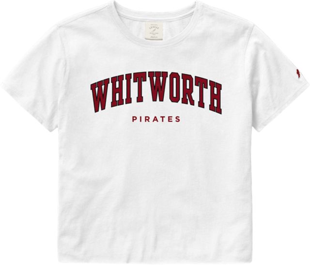 Whitworth University Women's Crop Short Sleeve T-Shirt