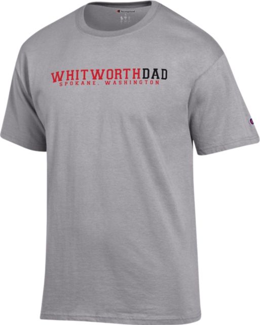 Whitworth University Dad Short Sleeve T-Shirt