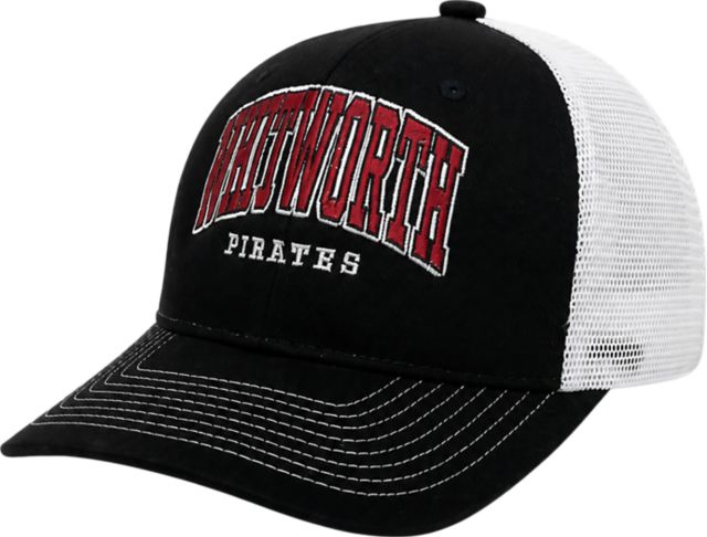 Whitworth University Pirates Structured Mesh Snapback Cap