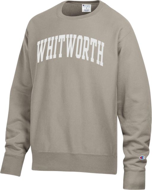 Whitworth University Reverse Weave Crewneck Sweatshirt
