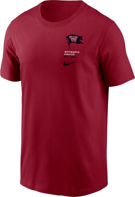 Whitworth University Pirates Dri-Fit Short Sleeve T-Shirt