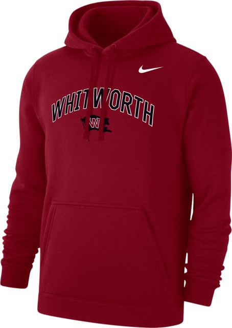 Whitworth University Pirates Hooded Pullover Fleece Sweatshirt