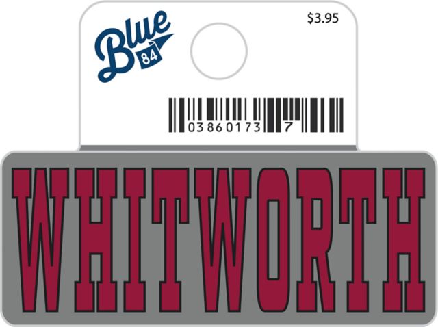Whitworth University Mini Sticker