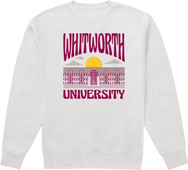 Whitworth University Pirates Crewneck Sweatshirt