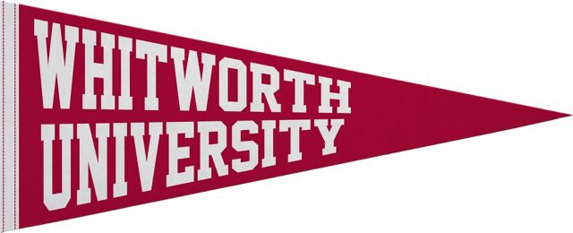 Whitworth University 12x30 Pennant