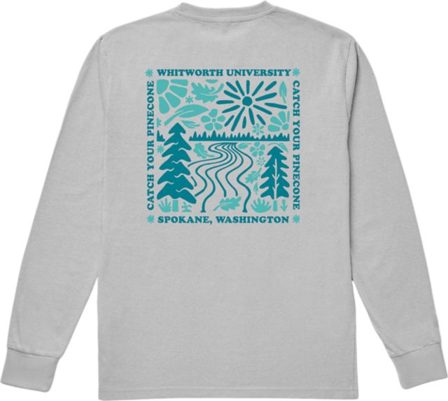 Whitworth University Renew Sustainable Long Sleeve T-Shirt