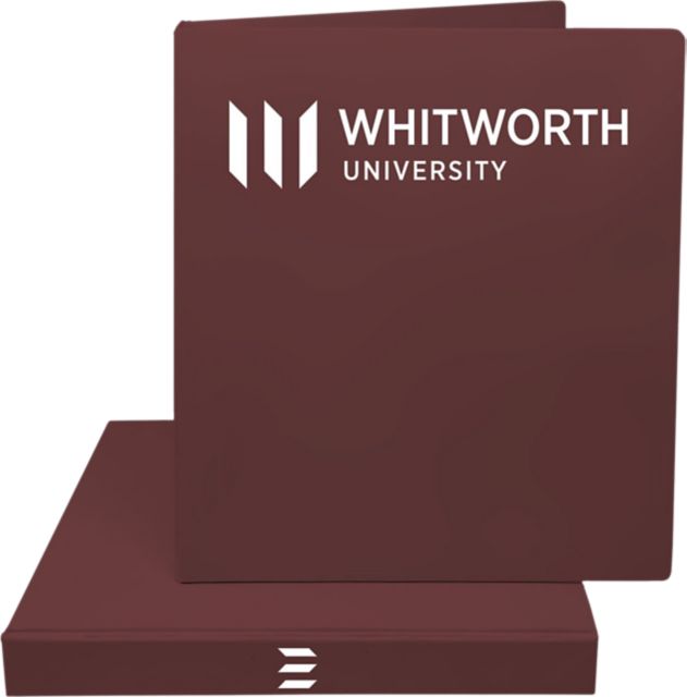 Whitworth University 1'' Vinyl Binder