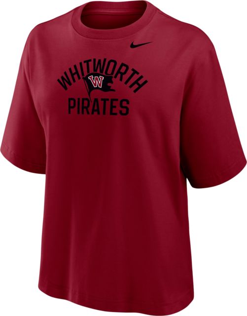 Whitworth University Pirates Women's Boxy Short Sleeve T-Shirt