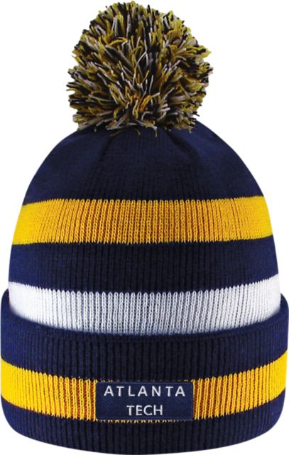 Atlanta Technical College Knit Cuff Pom Hat