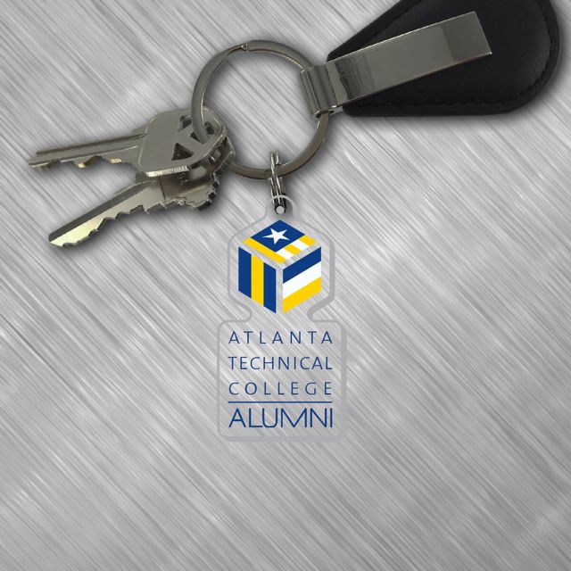 Atlanta Technical College Acrylic Laser Cut Keychain