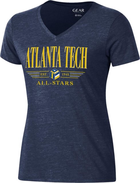Atlanta Technical College Women's V-Neck Short Sleeve T-Shirt