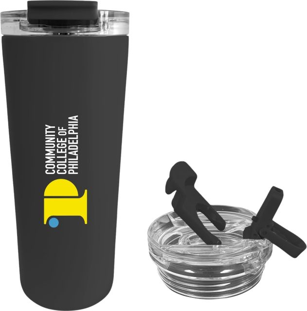 Community College of Philadelphia 24 oz. 2-in-1 Tumbler