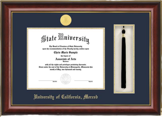 University of California, Merced 8.5 x 11 Diploma Frame