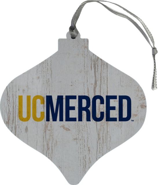 University of California, Merced Bobcats Bulb Ornament