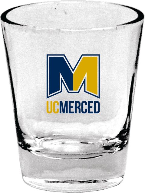 University of California, Merced 1.5 oz. Collector's Glass