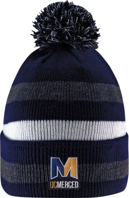 University of California, Merced Cuffed Pom Knit Hat