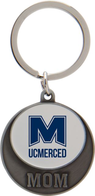 University of California, Merced Mom Keychain