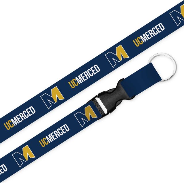 University of California, Merced Bobcats Lanyard with Buckle