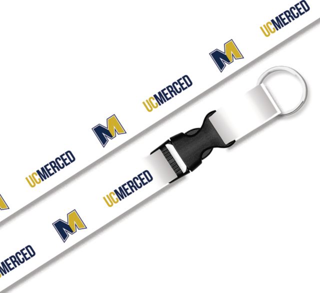 University of California, Merced Lanyard with Buckle
